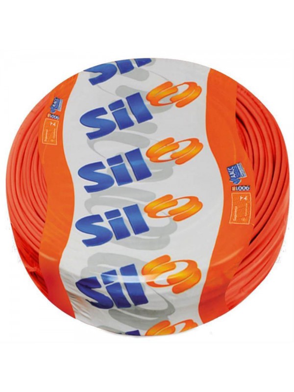 Cabo Flexsil 750 Volts 1,5mm Vermelho Com 100 Metros - 3.017 VM - SIL