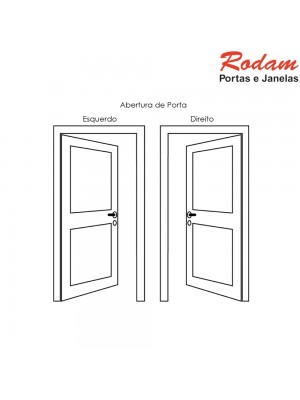 Porta Pivotante Concept 10 Padrão Imbuia 102x210cm - RD3042 - RODAM