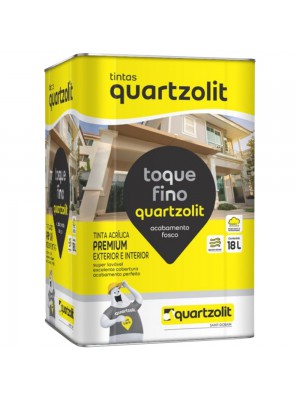 Tinta Acrílica Toque Fino Premium 18 Litros - QUARTZOLIT