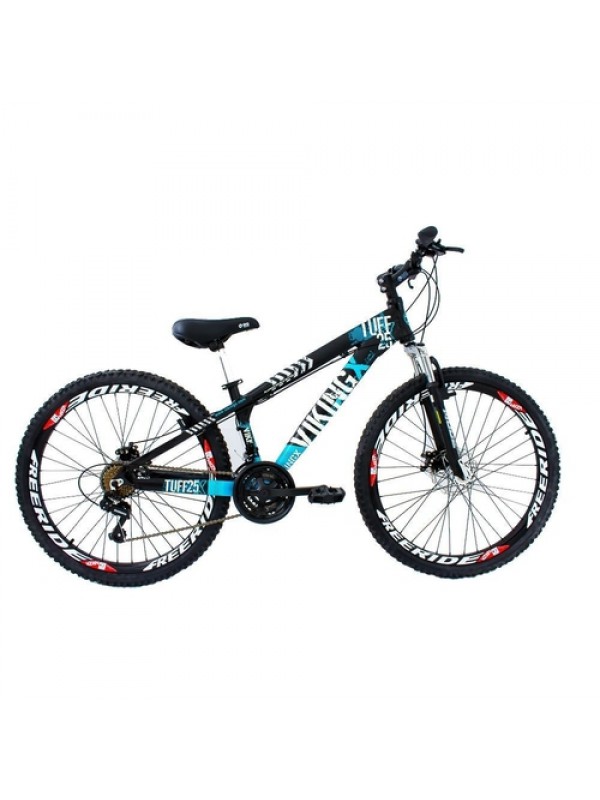Bicicleta Freeride Vikingx Aro 26 Freio À Disco 21v