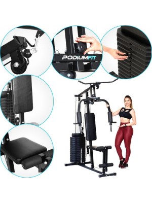 Estação De Musculação Academia Podiumfit Me200 - 65kg