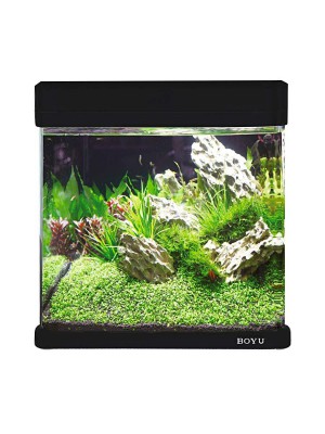 Aquário Curvo Boyu Led MS-520 45L
