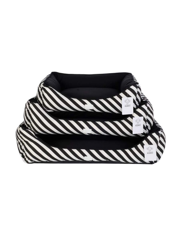 Cama M2 Urban Puppy para Cães Sarja Preta