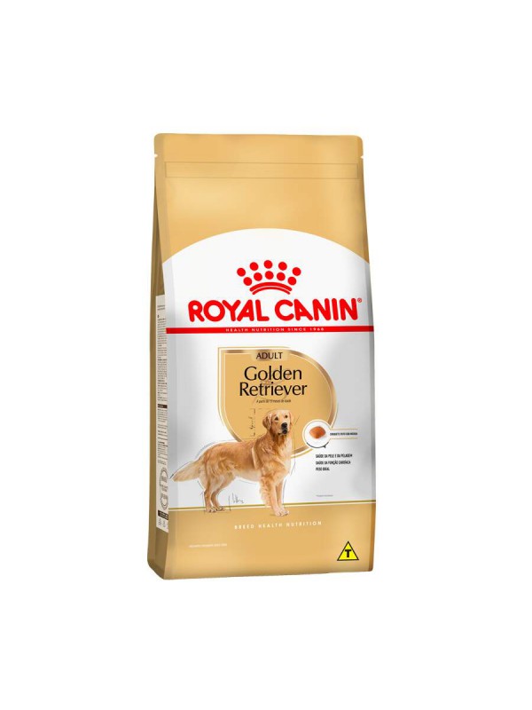 Ração Royal Canin Golden Retriever - Cães Adultos - 12kg