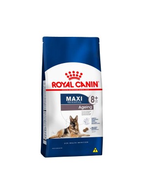 Ração Royal Canin Maxi 8+ Cães Adultos - 15kg