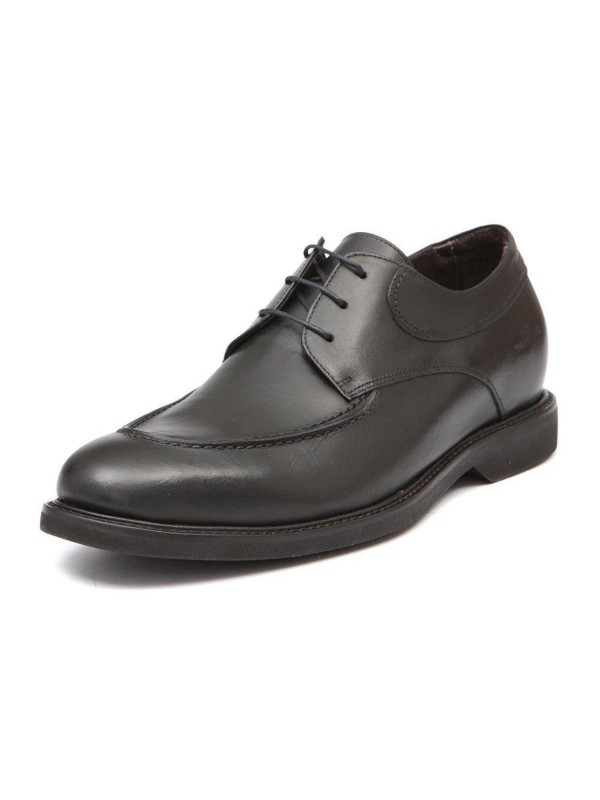 Sapato Casual Samello Gavea Oxford Couro Masculino - Preto