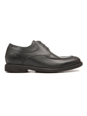 Sapato Casual Samello Gavea Oxford Couro Masculino - Preto