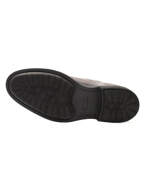 Sapato Casual Samello Derby Em Couro Masculino - Café